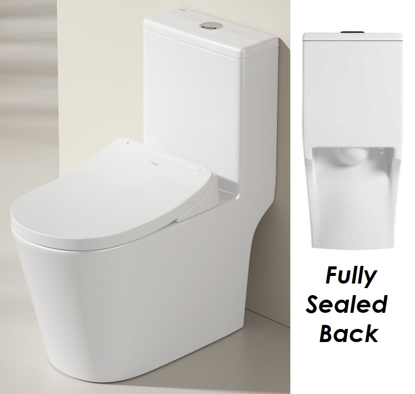 EACO One Piece Toilet Bowl T988SS